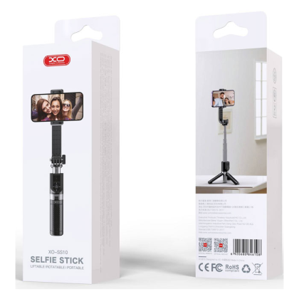 XO SS10 Mini Tripod Stand Bluetooth Selfie Stick 80CM (with Mirror)3